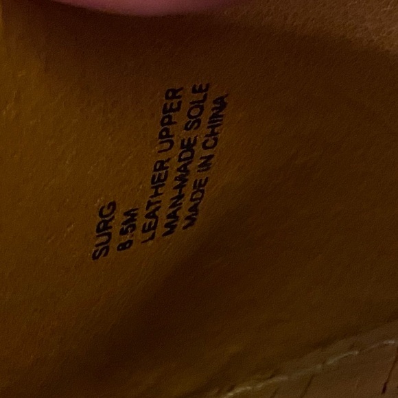 Steve Madden Surg camel leather cork wedges - Picture 12 of 14